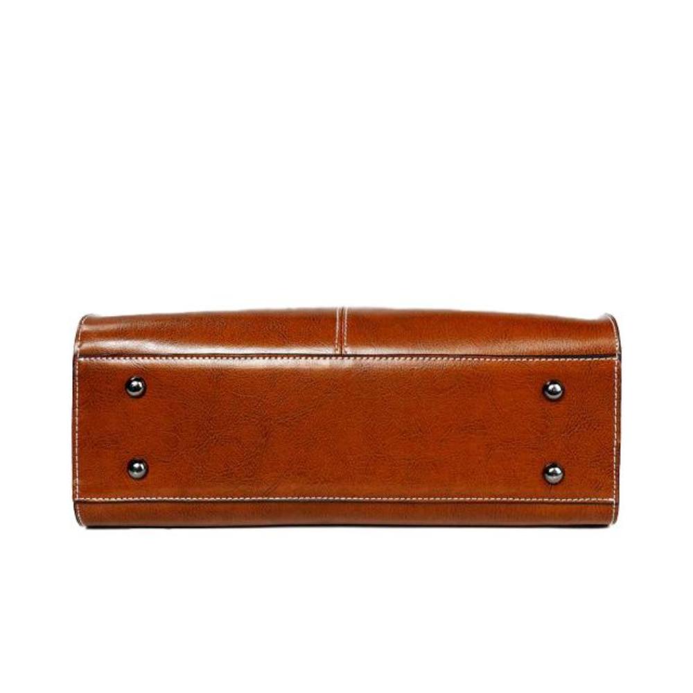 HANNELORE™ – ELEGANCKI PLECAK SKÓRZANY Z NOWOCZESNYM AKCENTEM