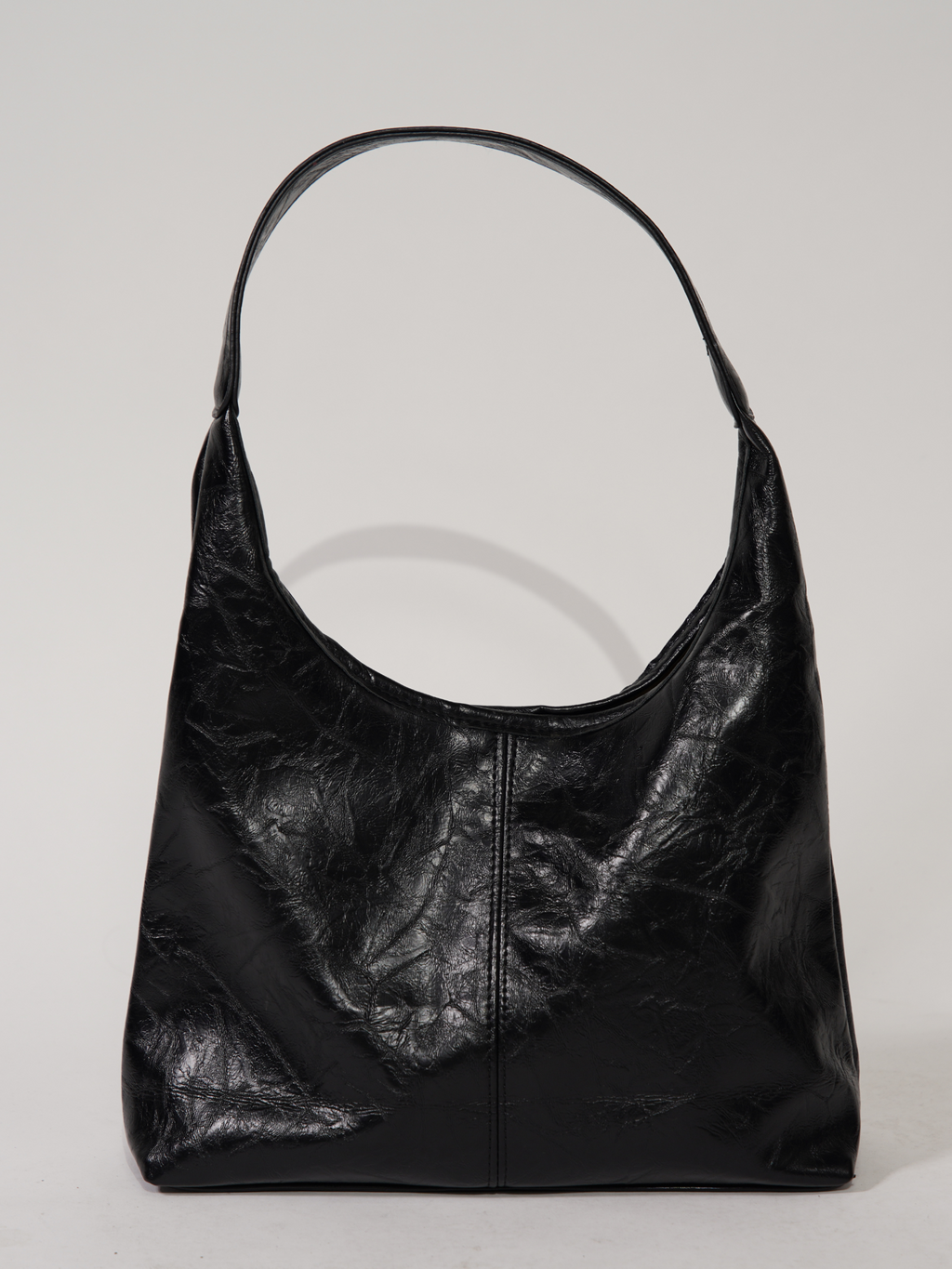 Jytte | Elegancka Czarna Torebka Hobo