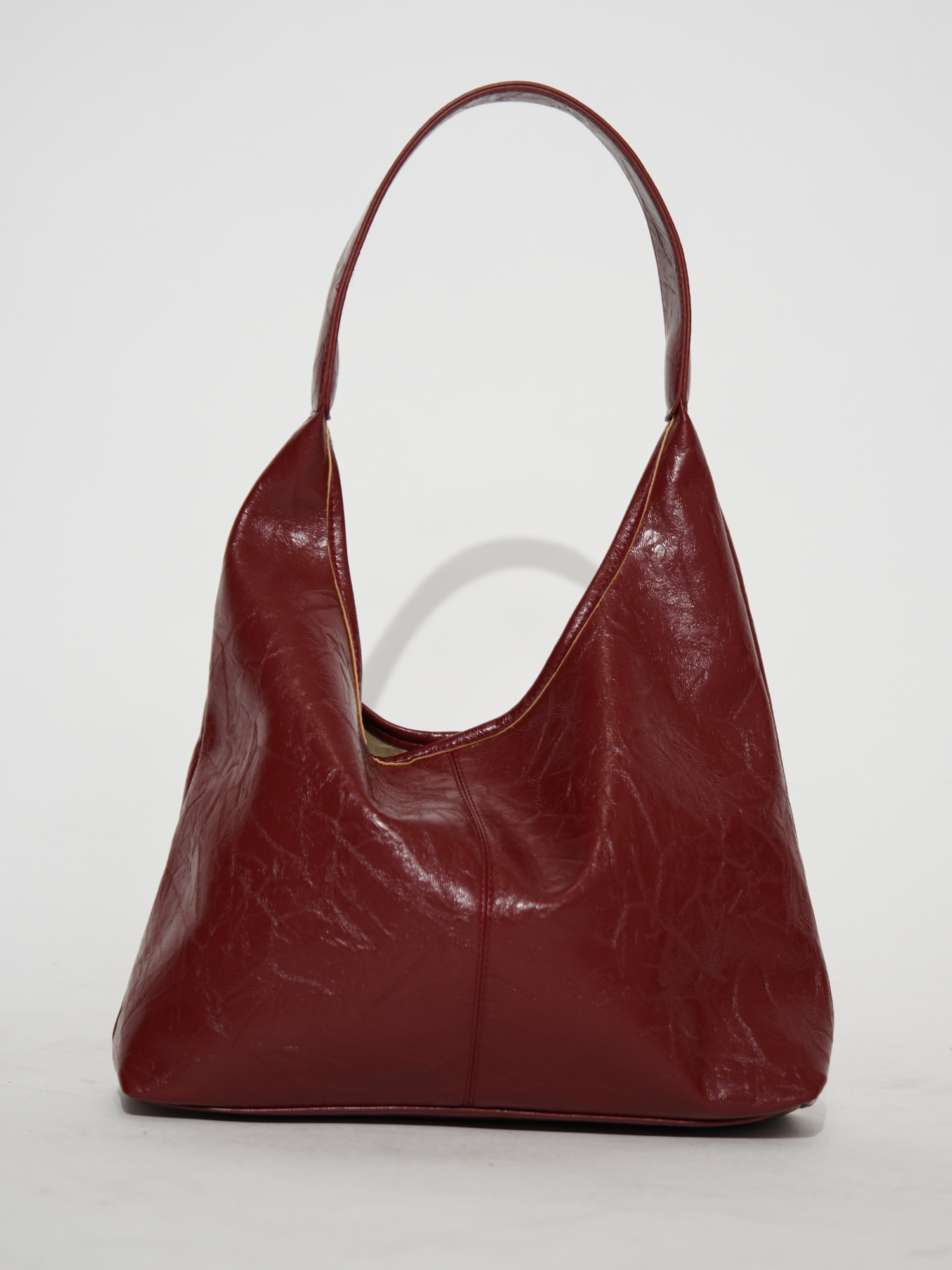 Jytte | Elegancka Czarna Torebka Hobo
