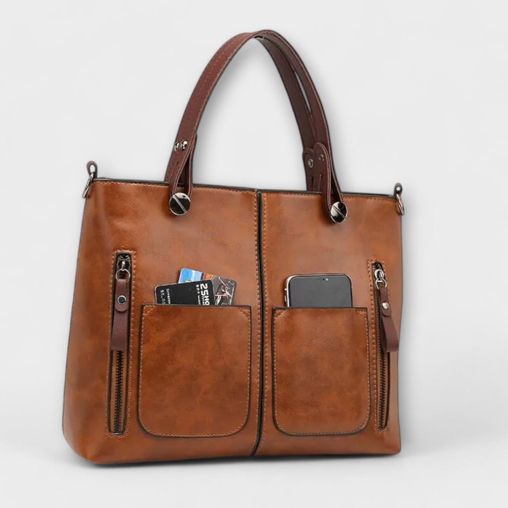 SERENIA™ – ELEGANCKA TORBA SKÓRZANA O PONADCZASOWYM CHARAKTERZE
