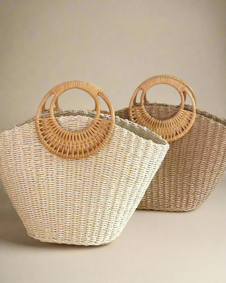 Lysa Bag | Klasyczna torba plażowa z eleganckim kształtem