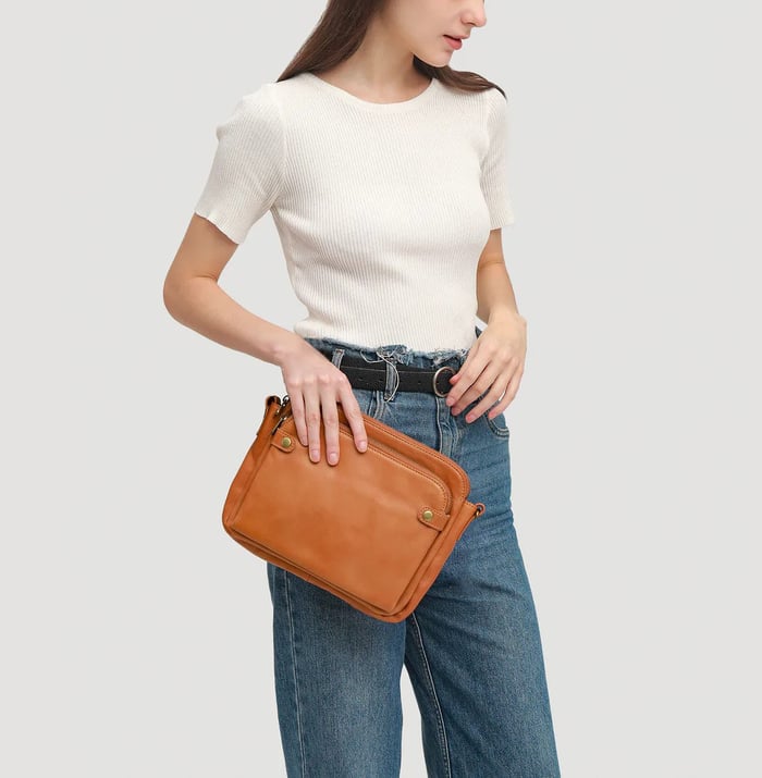 Jovie | Sleek Three-Layer Crossbody Bag