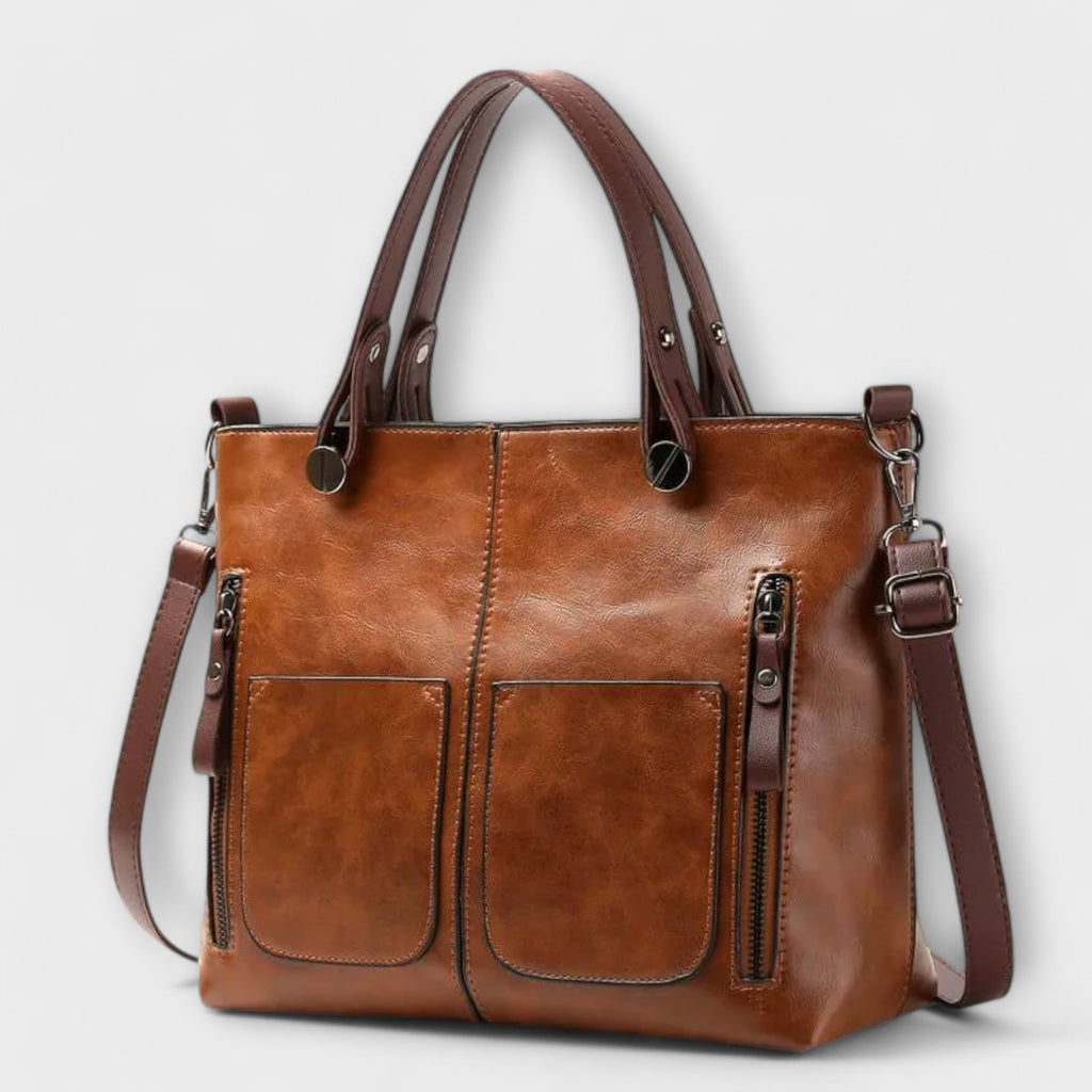 SERENIA™ – ELEGANCKA TORBA SKÓRZANA O PONADCZASOWYM CHARAKTERZE