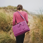BERNADETTE™ – TORBA Z WZOREM KWIATOWYM I DEKORACYJNĄ WSTĄŻKĄ