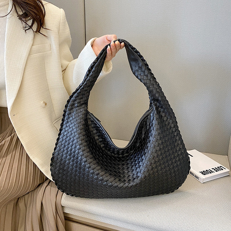 Nikoline | Stylowa Woven Hobo Bag