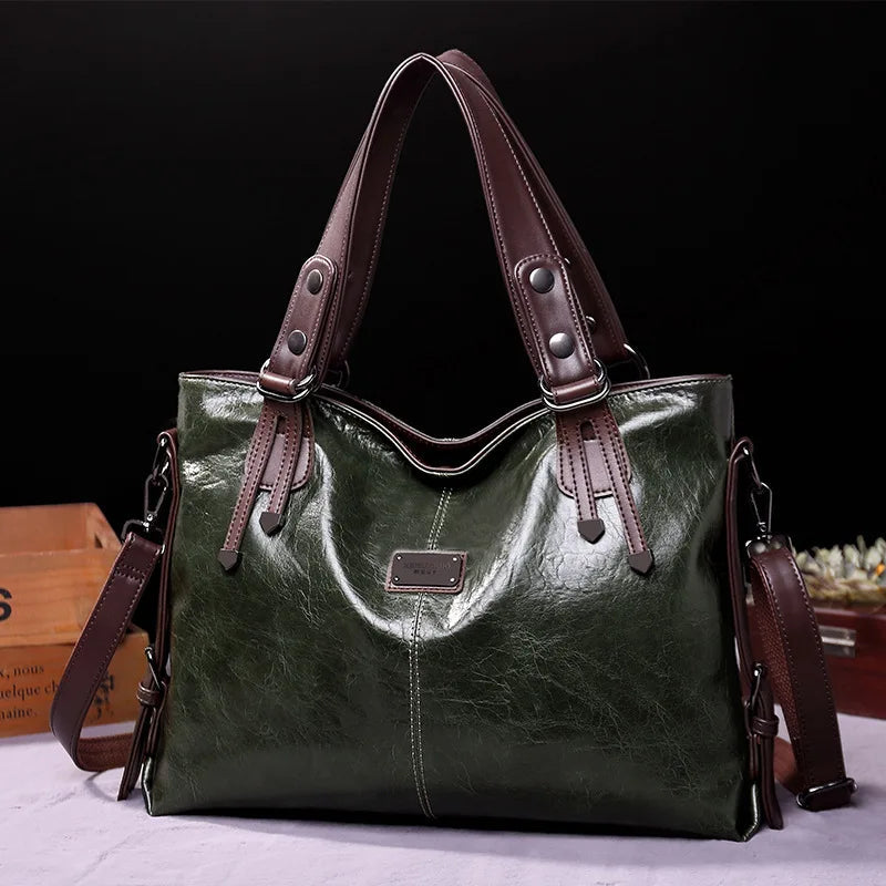 Aralyn | Women Refined Soft Leather Tote Bag