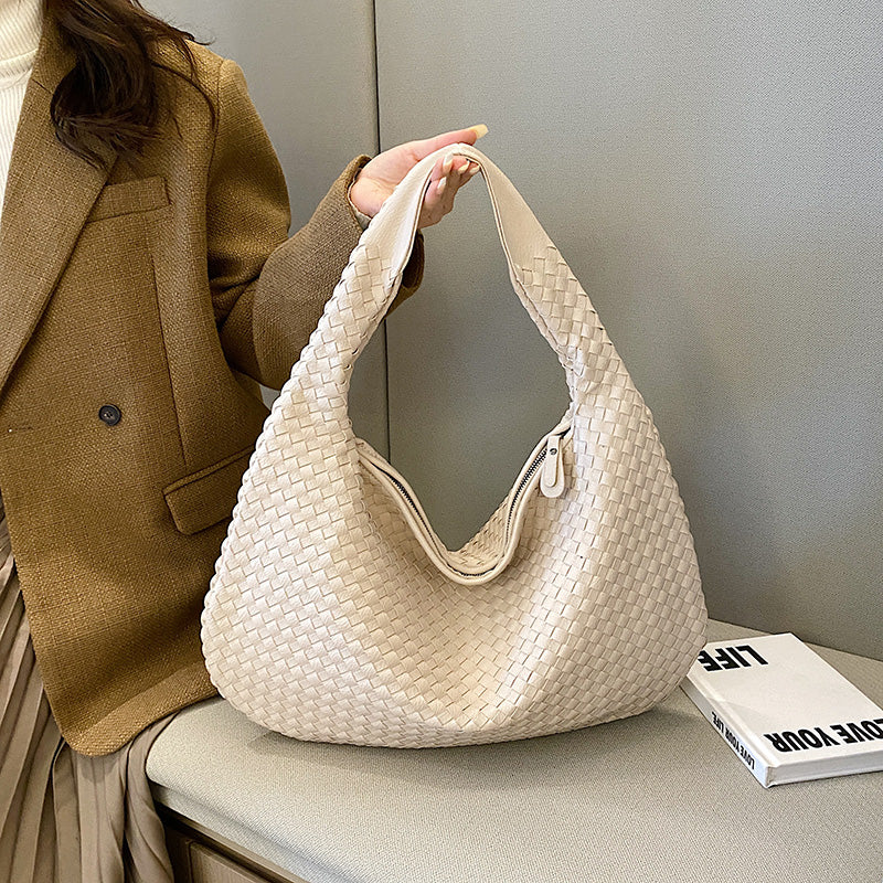 Nikoline | Stylowa Woven Hobo Bag