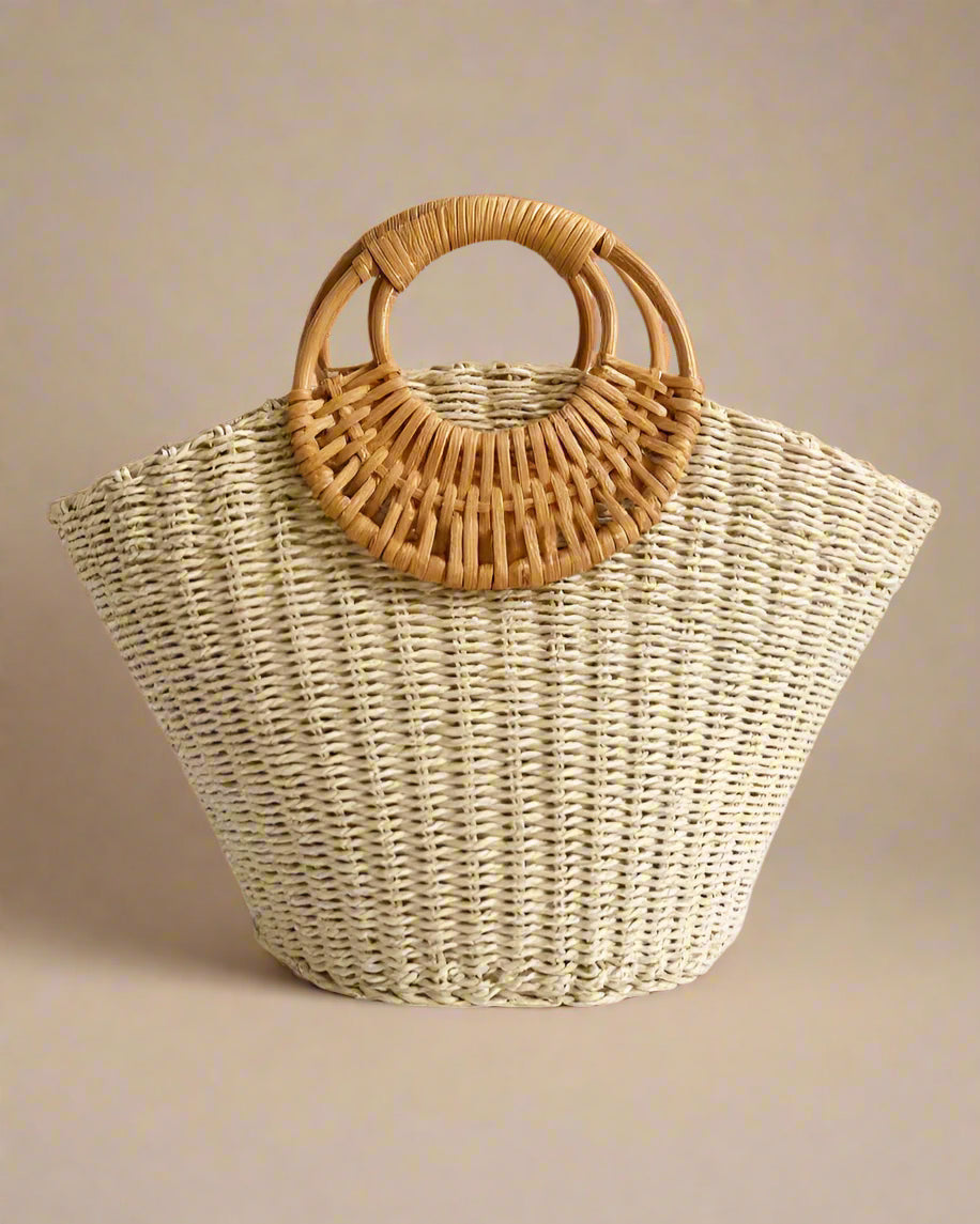 Lysa Bag | Klasyczna torba plażowa z eleganckim kształtem